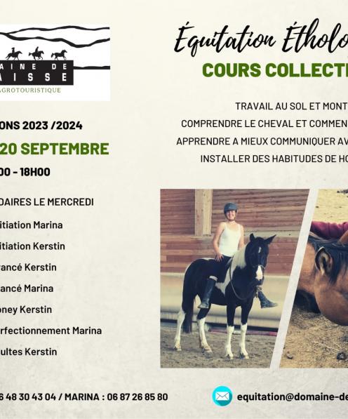 Cours collectifs 2023/24