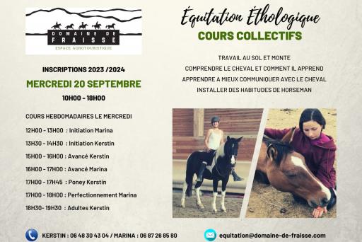 Cours collectifs 2023/24